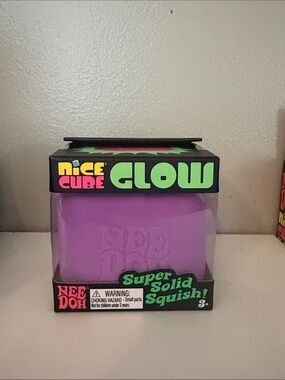 Glow Super Solid Squish! Kids Toy - Purple